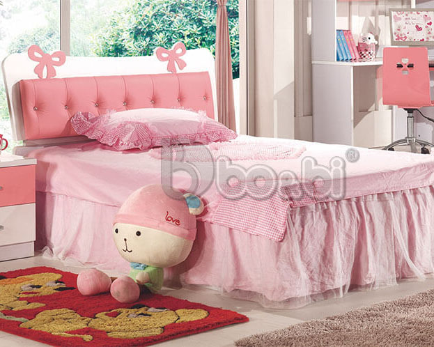 Giường ngủ màu hồng cho bé gái – lựa chọn hoàn mỹ cho phòng siêu xinh
